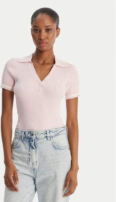 Bluzka damska na wiosnę Guess Jeans ze sklepu: MODIVO w kategorii: Bluzki damskie - zdjęcie WP-EBWP-BKLVO-LN0_0000305900456