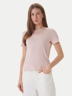 Bluzka damska casual Guess ze sklepu: MODIVO w kategorii: Bluzki damskie - zdjęcie WP-EBWP-BKLVO-LN0_0000305901965