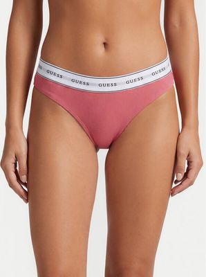 Guess - Majtki damskie z napisami ze sklepu: MODIVO w kategorii: Majtki damskie - zdjęcie WP-EBWP-BKLVO-LN0_0000305902115