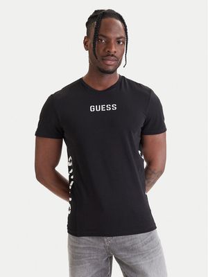 Guess - T-shirt męski ze sklepu: MODIVO w kategorii: T-shirty męskie - zdjęcie WP-EBWP-BKLVO-LN0_0000305902337