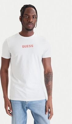 T-shirt męski Guess ze sklepu: MODIVO w kategorii: T-shirty męskie - zdjęcie WP-EBWP-BKLVO-LN0_0000305902344