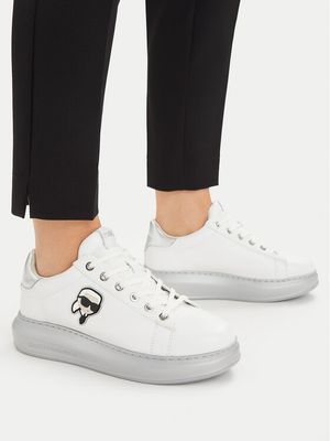 Buty sportowe damskie sznurowane Karl Lagerfeld ze sklepu: MODIVO w kategorii: Buty sportowe damskie