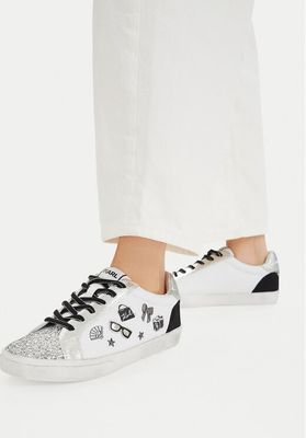 Buty sportowe damskie na wiosnę Karl Lagerfeld ze sklepu: MODIVO w kategorii: Buty sportowe damskie - zdjęcie WP-EBWP-BKLVO-LN0_0000305904942