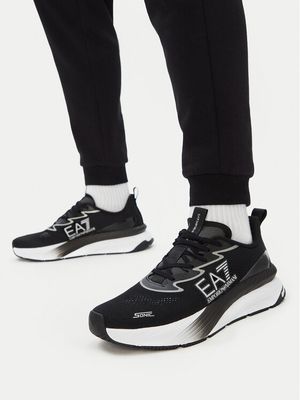 Buty sportowe męskie na wiosnę na jesień EA7 Emporio Armani ze sklepu: MODIVO w kategorii: Buty sportowe męskie - zdjęcie WP-EBWP-BKLVO-LN0_0000305909183