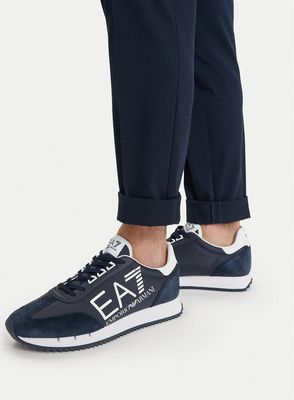 Buty sportowe męskie na wiosnę jesienne EA7 Emporio Armani ze sklepu: MODIVO w kategorii: Buty sportowe męskie - zdjęcie WP-EBWP-BKLVO-LN0_0000305909206