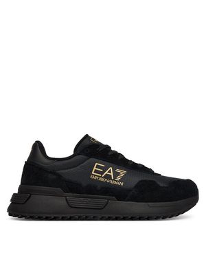 Buty sportowe męskie jesienne EA7 Emporio Armani ze sklepu: MODIVO w kategorii: Buty sportowe męskie - zdjęcie WP-EBWP-BKLVO-LN0_0000305909213