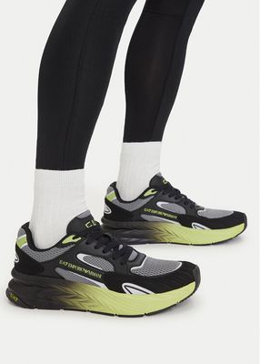 Buty sportowe męskie wiosenne EA7 Emporio Armani ze sklepu: MODIVO w kategorii: Buty sportowe męskie - zdjęcie WP-EBWP-BKLVO-LN0_0000305909220