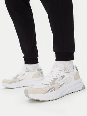 Buty sportowe męskie na wiosnę EA7 Emporio Armani ze sklepu: MODIVO w kategorii: Buty sportowe męskie - zdjęcie WP-EBWP-BKLVO-LN0_0000305909268