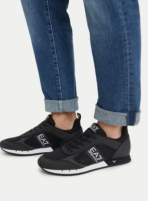 Buty sportowe męskie na jesień EA7 Emporio Armani ze sklepu: MODIVO w kategorii: Buty sportowe męskie - zdjęcie WP-EBWP-BKLVO-LN0_0000305909282