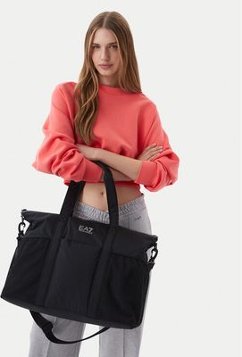 Shopper bag elegancka EA7 Emporio Armani ze sklepu: MODIVO w kategorii: Torby Shopper bag - zdjęcie WP-EBWP-BKLVO-LN0_0000305909497