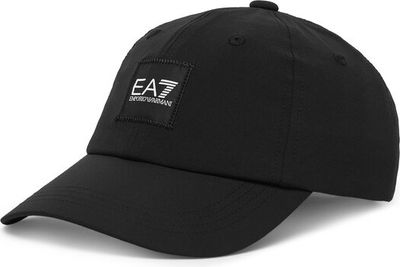 Czapka z daszkiem męska jesienny EA7 Emporio Armani ze sklepu: MODIVO w kategorii: Czapki z daszkiem męskie - zdjęcie WP-EBWP-BKLVO-LN0_0000305909534