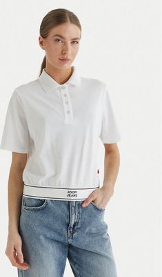 Bluzka damska JOOP! Jeans ze sklepu: MODIVO w kategorii: Bluzki damskie - zdjęcie WP-EBWP-BKLVO-LN0_0000305911247