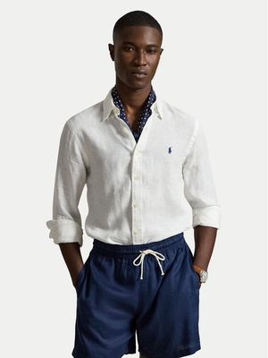 Polo Ralph Lauren - Koszula męska na wiosnę z kołnierzykiem button down ze sklepu: MODIVO w kategorii: Koszule męskie - zdjęcie WP-EBWP-BKLVO-LN0_0000305913616