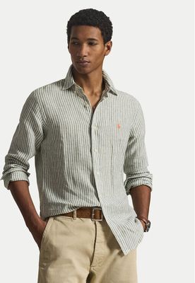 Koszula męska z klasycznym kołnierzykiem Polo Ralph Lauren ze sklepu: MODIVO w kategorii: Koszule męskie - zdjęcie WP-EBWP-BKLVO-LN0_0000305914415