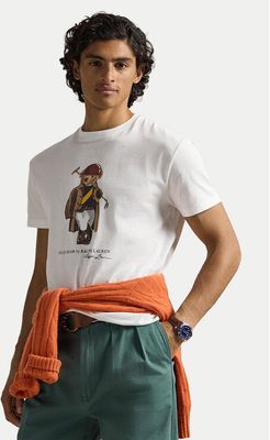 T-shirt męski w stylu młodzieżowym Polo Ralph Lauren ze sklepu: MODIVO w kategorii: T-shirty męskie - zdjęcie WP-EBWP-BKLVO-LN0_0000305914460