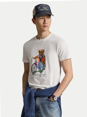 T-shirt męski Polo Ralph Lauren ze sklepu: MODIVO w kategorii: T-shirty męskie - zdjęcie WP-EBWP-BKLVO-LN0_0000305914484