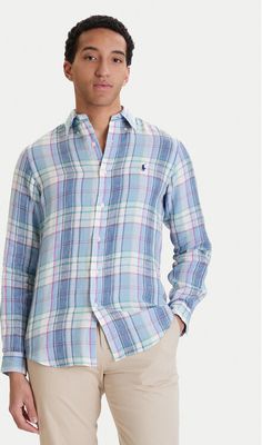 Koszula męska Polo Ralph Lauren ze sklepu: MODIVO w kategorii: Koszule męskie - zdjęcie WP-EBWP-BKLVO-LN0_0000305914644