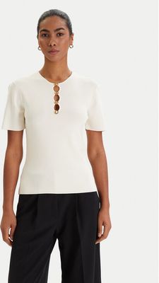 Karl Lagerfeld - Bluzka damska casual ze sklepu: MODIVO w kategorii: Bluzki damskie - zdjęcie WP-EBWP-BKLVO-LN0_0000305916884