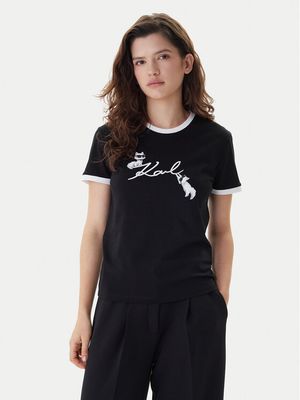 Bluzka damska Karl Lagerfeld ze sklepu: MODIVO w kategorii: Bluzki damskie - zdjęcie WP-EBWP-BKLVO-LN0_0000305917294