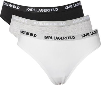 Karl Lagerfeld - Majtki damskie z napisami ze sklepu: MODIVO w kategorii: Majtki damskie - zdjęcie WP-EBWP-BKLVO-LN0_0000305917362