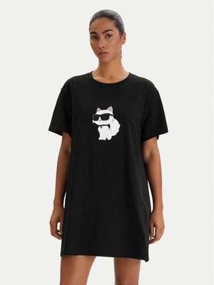 Koszula nocna casual Karl Lagerfeld ze sklepu: MODIVO w kategorii: Koszule nocne - zdjęcie WP-EBWP-BKLVO-LN0_0000305917621