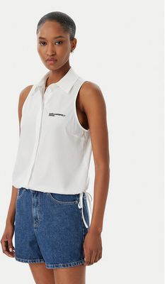 Karl Lagerfeld Jeans - Kamizelka damska casual na wiosnę ze sklepu: MODIVO w kategorii: Kamizelki damskie - zdjęcie WP-EBWP-BKLVO-LN0_0000305917652