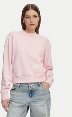 Bluzka damska casual na wiosnę Karl Lagerfeld Jeans ze sklepu: MODIVO w kategorii: Bluzki damskie - zdjęcie WP-EBWP-BKLVO-LN0_0000305917768