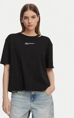 Karl Lagerfeld Jeans - Bluzka damska ze sklepu: MODIVO w kategorii: Bluzki damskie - zdjęcie WP-EBWP-BKLVO-LN0_0000305917805
