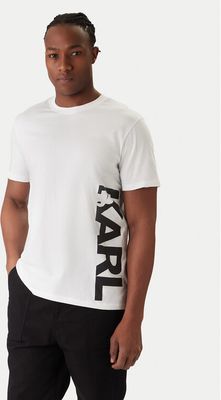 T-shirt męski Karl Lagerfeld ze sklepu: MODIVO w kategorii: T-shirty męskie - zdjęcie WP-EBWP-BKLVO-LN0_0000305920416