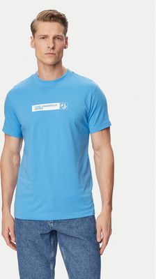 T-shirt męski na wiosnę Karl Lagerfeld Jeans ze sklepu: MODIVO w kategorii: T-shirty męskie - zdjęcie WP-EBWP-BKLVO-LN0_0000305921390