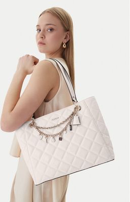 Shopper bag elegancka Guess ze sklepu: MODIVO w kategorii: Torby Shopper bag - zdjęcie WP-EBWP-BKLVO-LN0_0000305926272