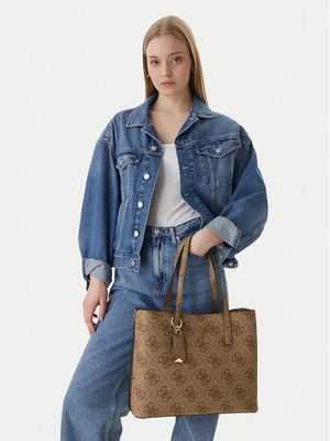Shopper bag na wakacje Guess ze sklepu: MODIVO w kategorii: Torby Shopper bag - zdjęcie WP-EBWP-BKLVO-LN0_0000305927019