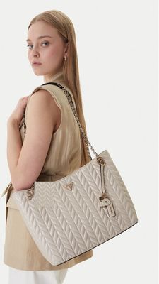 Shopper bag wakacyjna elegancka Guess ze sklepu: MODIVO w kategorii: Torby Shopper bag - zdjęcie WP-EBWP-BKLVO-LN0_0000305927880