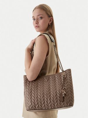 Guess - Shopper bag ze sklepu: MODIVO w kategorii: Torby Shopper bag - zdjęcie WP-EBWP-BKLVO-LN0_0000305927897