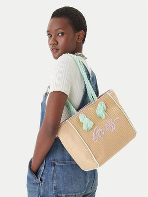 Torba letnia na wakacje Guess ze sklepu: MODIVO w kategorii: Torby letnie - zdjęcie WP-EBWP-BKLVO-LN0_0000305929648