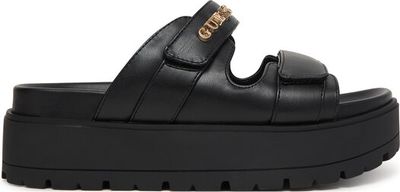Guess - Klapki damskie na lato ze sklepu: MODIVO w kategorii: Klapki damskie - zdjęcie WP-EBWP-BKLVO-LN0_0000305930729