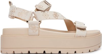Guess - Sandały damskie letnie ze sklepu: MODIVO w kategorii: Sandały damskie - zdjęcie WP-EBWP-BKLVO-LN0_0000305930828
