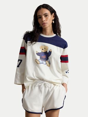 Polo Ralph Lauren - Bluzka damska ze sklepu: MODIVO w kategorii: Bluzki damskie - zdjęcie WP-EBWP-BKLVO-LN0_0000305936738
