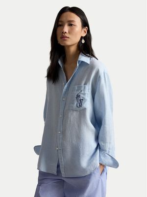 Koszula damska Polo Ralph Lauren ze sklepu: MODIVO w kategorii: Koszule damskie - zdjęcie WP-EBWP-BKLVO-LN0_0000305936844