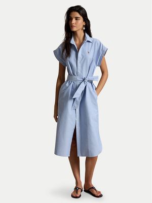 Sukienka koszulowa casualowa Polo Ralph Lauren ze sklepu: MODIVO w kategorii: Sukienki - zdjęcie WP-EBWP-BKLVO-LN0_0000305936875