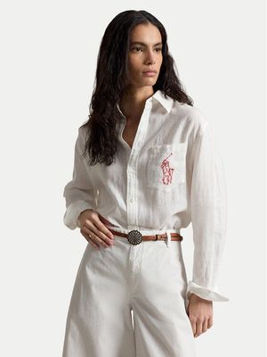 Koszula damska elegancka Polo Ralph Lauren ze sklepu: MODIVO w kategorii: Koszule damskie - zdjęcie WP-EBWP-BKLVO-LN0_0000305936912