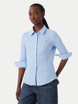 Koszula damska wiosenna Tommy Hilfiger ze sklepu: MODIVO w kategorii: Koszule damskie - zdjęcie WP-EBWP-BKLVO-LN0_0000305942418