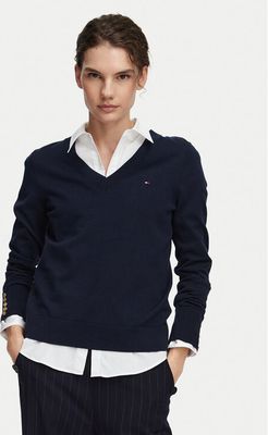 Sweter damski na zimę Tommy Hilfiger ze sklepu: MODIVO w kategorii: Swetry damskie - zdjęcie WP-EBWP-BKLVO-LN0_0000305942463