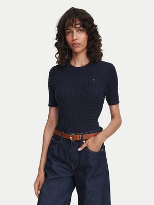 Sweter damski na zimę Tommy Hilfiger ze sklepu: MODIVO w kategorii: Swetry damskie - zdjęcie WP-EBWP-BKLVO-LN0_0000305942470