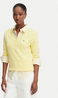 Sweter damski na zimę Tommy Hilfiger ze sklepu: MODIVO w kategorii: Swetry damskie - zdjęcie WP-EBWP-BKLVO-LN0_0000305942487