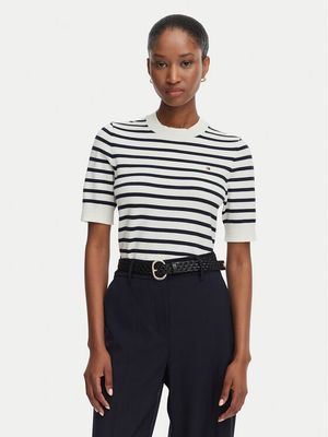 Bluzka damska na wiosnę Tommy Hilfiger ze sklepu: MODIVO w kategorii: Bluzki damskie - zdjęcie WP-EBWP-BKLVO-LN0_0000305942548