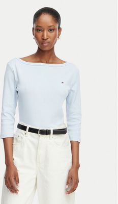 Bluzka damska casualowa Tommy Hilfiger ze sklepu: MODIVO w kategorii: Bluzki damskie - zdjęcie WP-EBWP-BKLVO-LN0_0000305942753