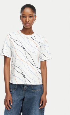 Bluzka damska Tommy Hilfiger ze sklepu: MODIVO w kategorii: Bluzki damskie - zdjęcie WP-EBWP-BKLVO-LN0_0000305942777