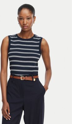 Bluzka damska letnia Tommy Hilfiger ze sklepu: MODIVO w kategorii: Bluzki damskie - zdjęcie WP-EBWP-BKLVO-LN0_0000305942791
