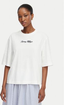 Tommy Hilfiger - Bluzka damska młodzieżowa na wiosnę ze sklepu: MODIVO w kategorii: Bluzki damskie - zdjęcie WP-EBWP-BKLVO-LN0_0000305942913